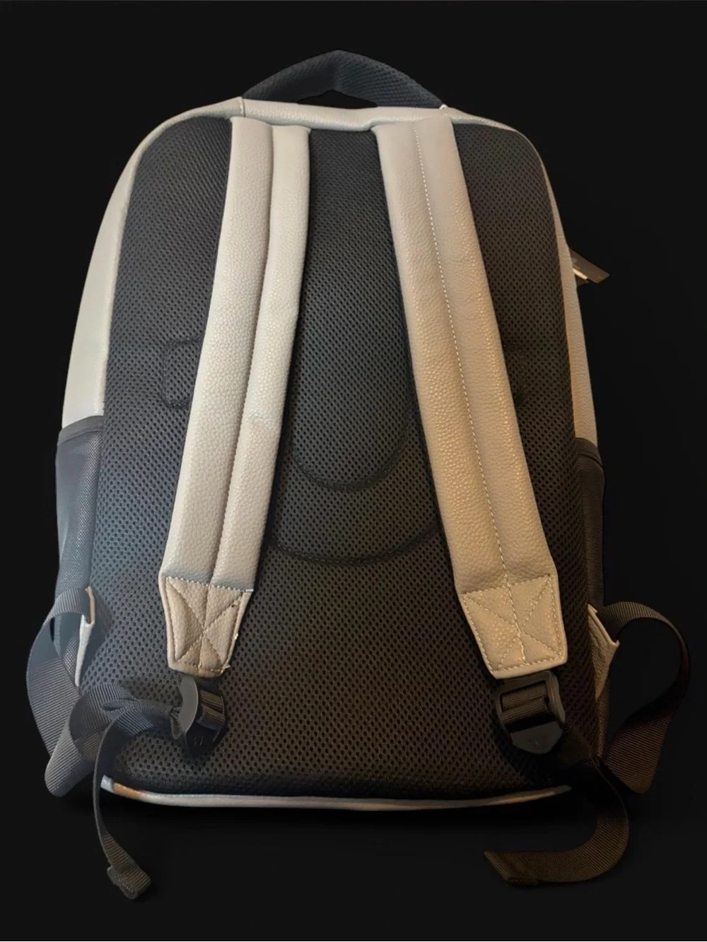 True Religion Men's Two-Tone Gray & Black Backpack